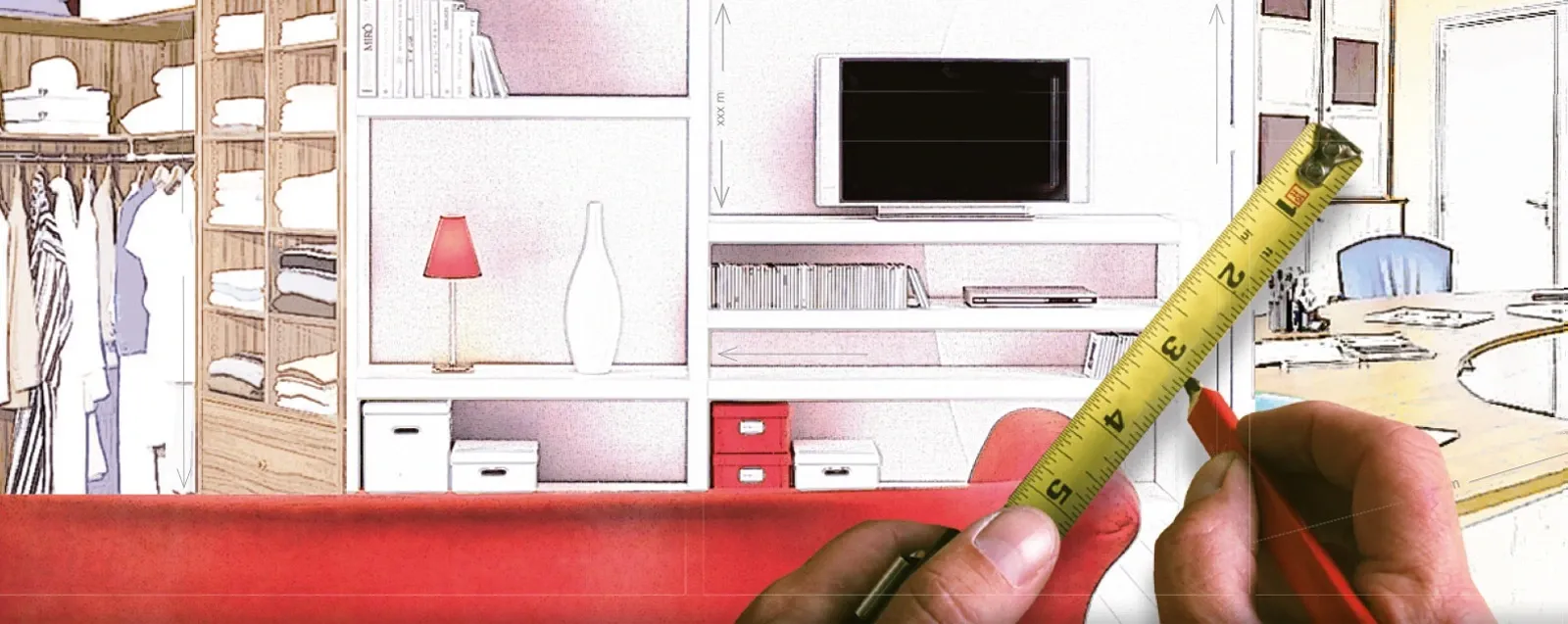 Intérieur sur mesure volume